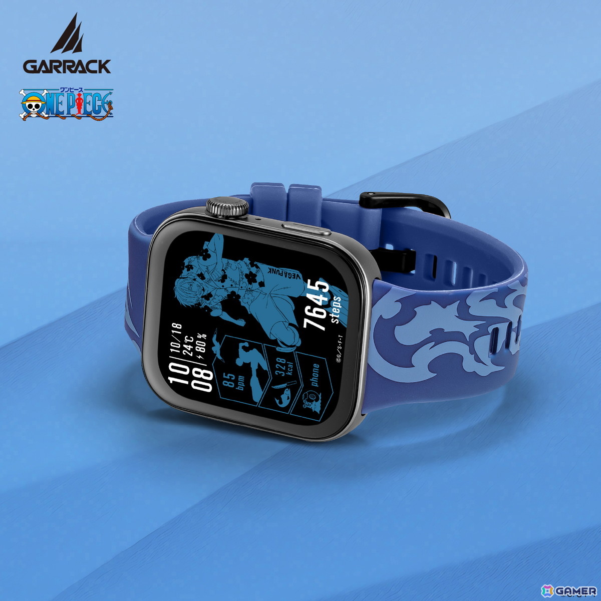 GARRACKからTVアニメ「ONE PIECE」のスマートウォッチが登場！ルフィ、ゾロ、サンジをイメージした3モデルの画像4