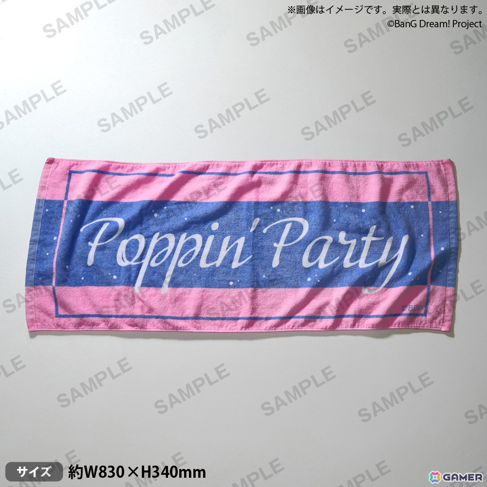 POP UP SHOP「BanG Dream! Fashion Fes.」が9月5日より開催！新商品やこの夏開催のライブで発売するアイテムをラインナップの画像