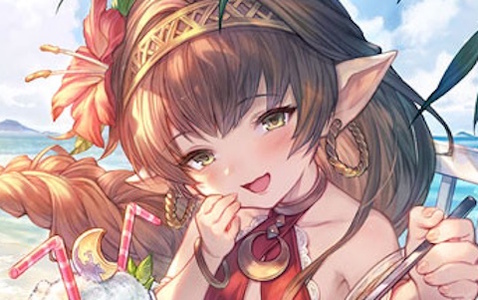 グラブル」に私服姿のリーシャ（CV：川澄綾子）が登場！闇属性SS