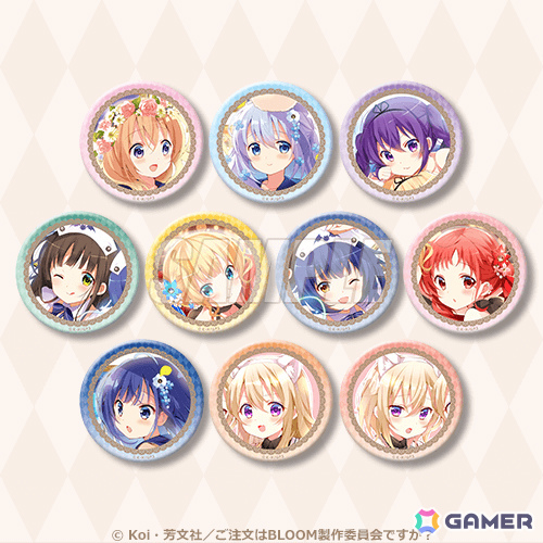 「ご注文はうさぎですか? BLOOM」オンラインくじがくじ引き堂で8月19日より販売!Regene Play Rabbitsのイラストを使ったキャンバスアートなどが賞品にの画像