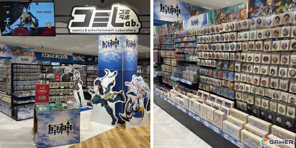 「原神」「崩壊:スターレイル」「ゼンレスゾーンゼロ」などのグッズやアニメ雑貨を取り揃えた関東最大級の「コミLab.」が千葉県に初上陸!の画像