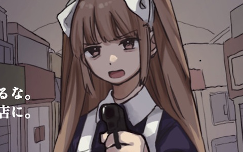 どんな注文も“合言葉”扱いされてしまう1周5分のマルチエンドADV「アイアイ喫茶店」がSteamで8月29日に配信！
