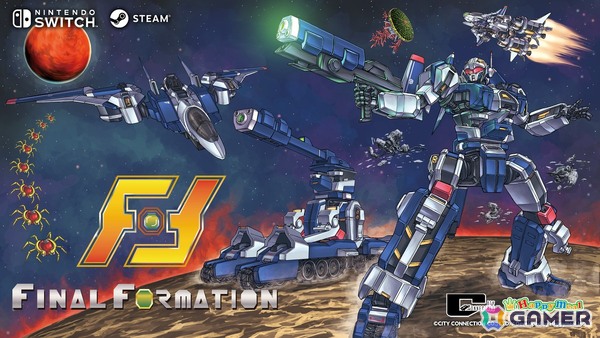 ジャレコの「フォーメーションZ」を原案とした合体×変形で戦うフリーマップ型SFシューティング「ファイナルフォーメーション」のSteamストアページが公開！の画像1