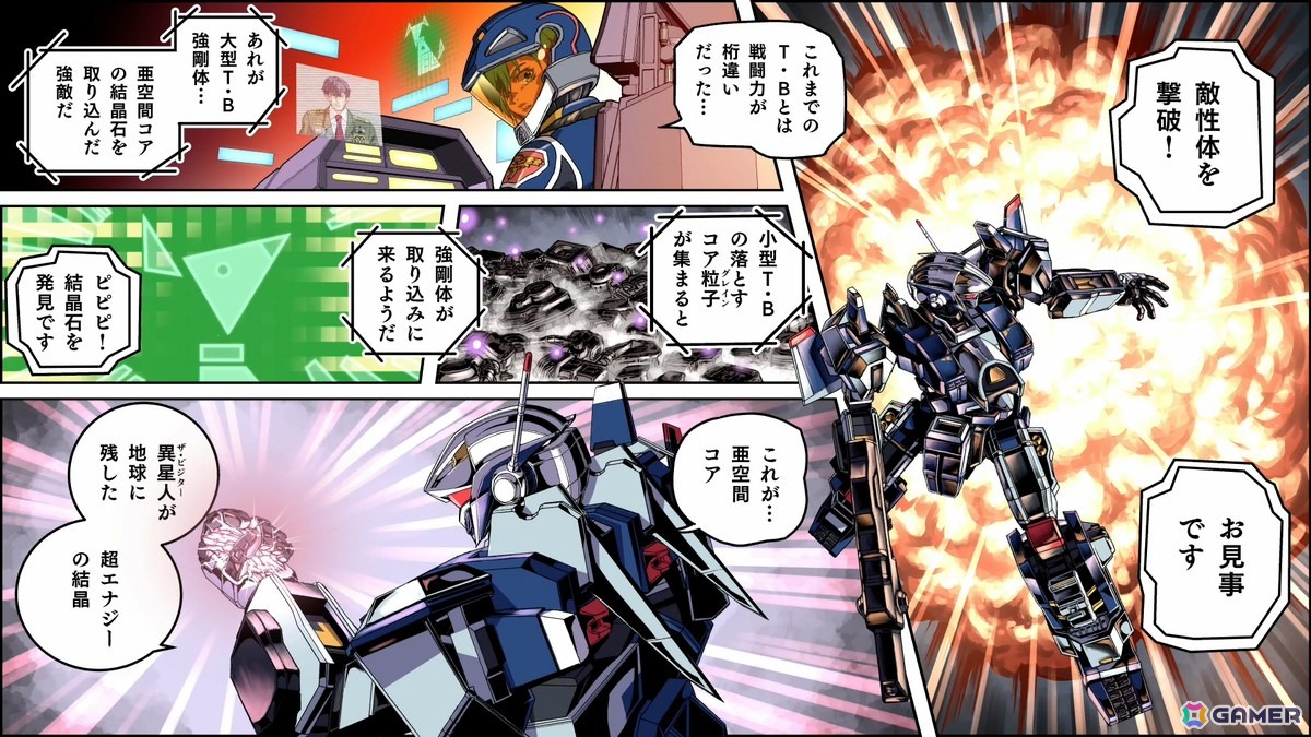 ジャレコの「フォーメーションZ」を原案とした合体×変形で戦うフリー
