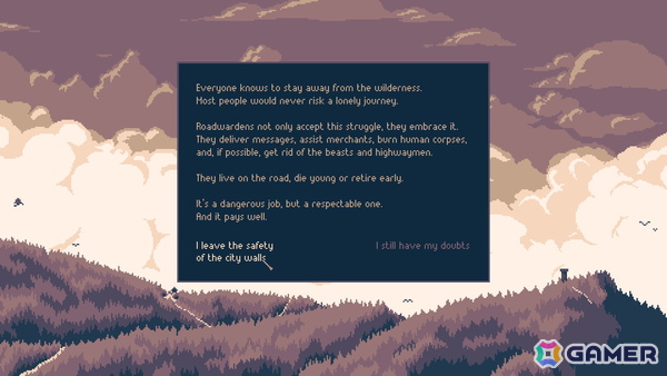 ドット絵アートが特徴のテキストRPG「Roadwarden」のSwitch版が8月25日に発売！未知の領域を探索してこの地の秘密を暴く旅に出ようの画像