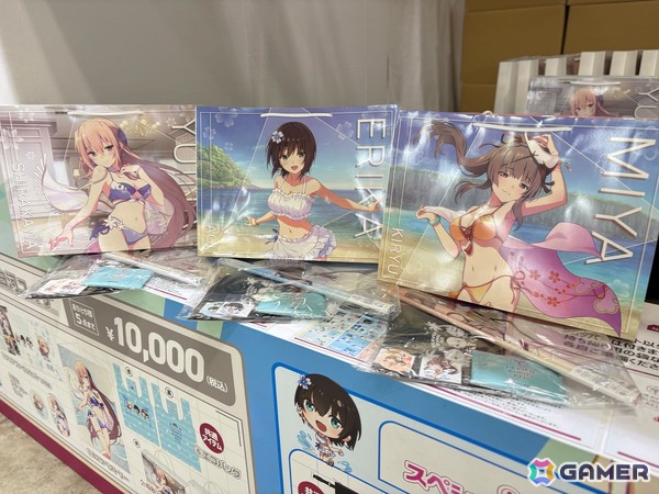 「ヘブバン」水着イラストの描き下ろしグッズの販売やノベルティの無料配布、公式コスプレイヤーも登場したC106のレポートが公開！の画像4