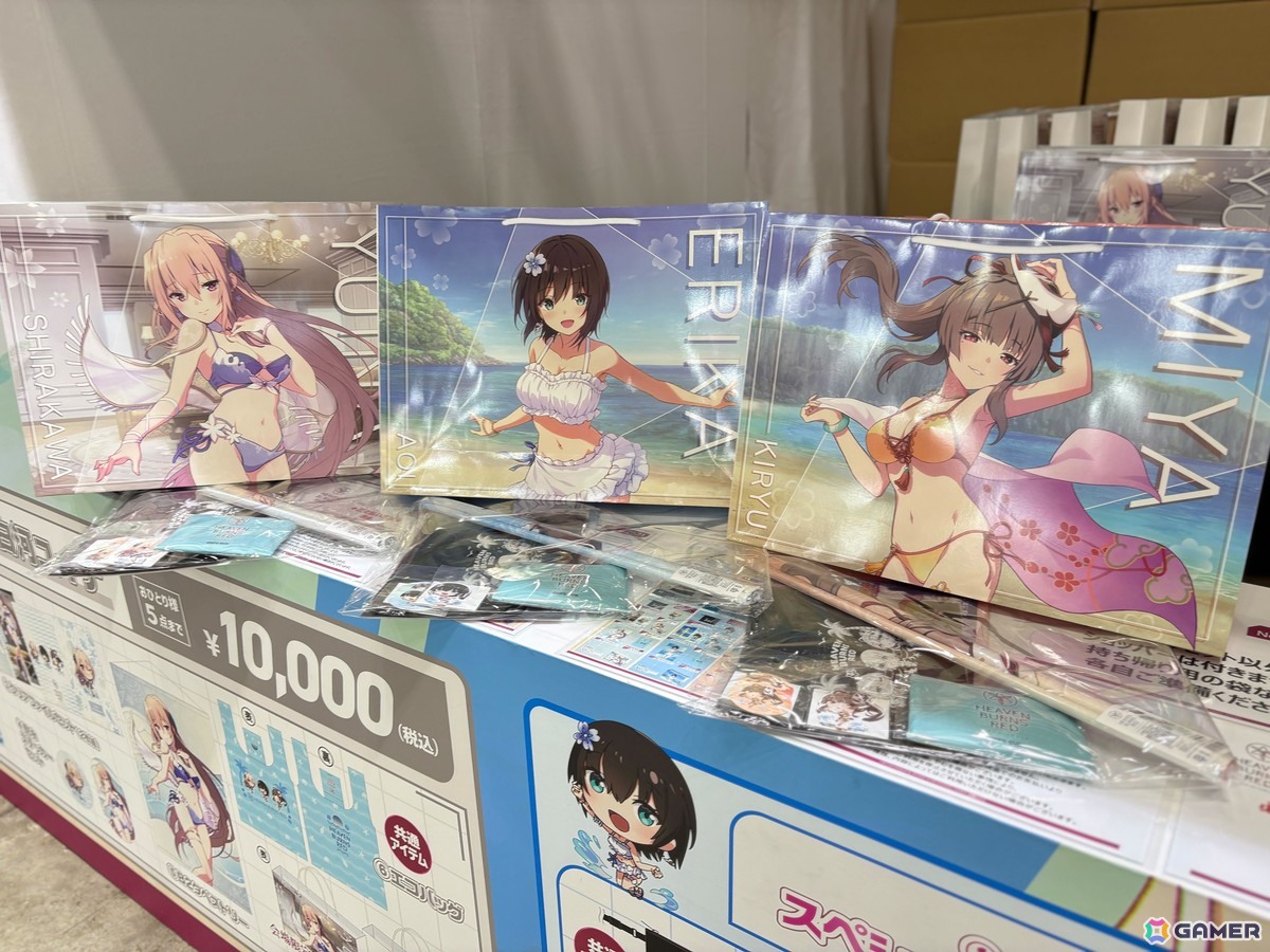 ヘブバン」水着イラストの描き下ろしグッズの販売やノベルティの