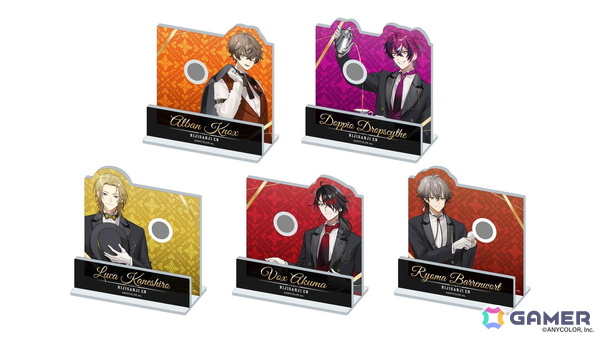 「NIJISANJI EN くじVol.1」がくじスクエアにて9月1日より発売！ヴォックス・アクマさんやルカ・カネシロさんら5名の執事をテーマにした描き下ろしグッズが登場の画像4