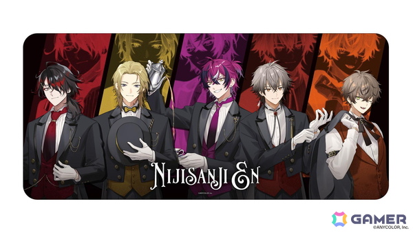 「NIJISANJI EN くじVol.1」がくじスクエアにて9月1日より発売！ヴォックス・アクマさんやルカ・カネシロさんら5名の執事をテーマにした描き下ろしグッズが登場の画像7