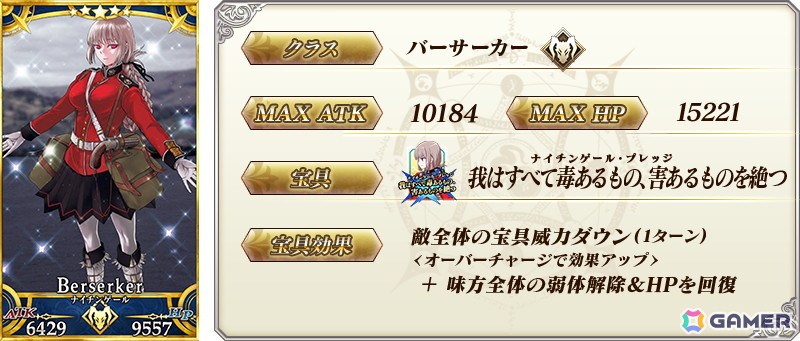 「★5（SSR）ナイチンゲール」