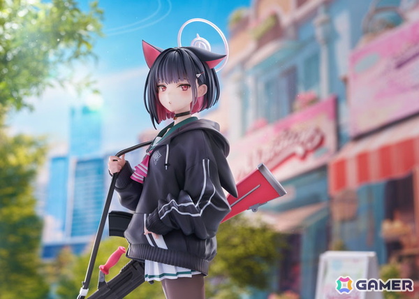 「ブルアカ」ほんのり染まった頬やゆったりしたパーカー姿などカズサのクールさと可愛らしさを再現した1/7スケールフィギュアが登場！の画像1