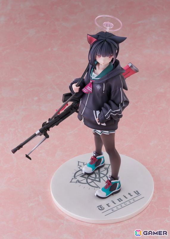 「ブルアカ」ほんのり染まった頬やゆったりしたパーカー姿などカズサのクールさと可愛らしさを再現した1/7スケールフィギュアが登場！の画像11