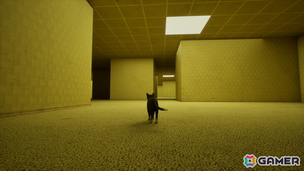 猫となってリミナルスペースを探検するアドベンチャーゲーム「LIMINALCAT」のSteamストアページが公開！の画像2