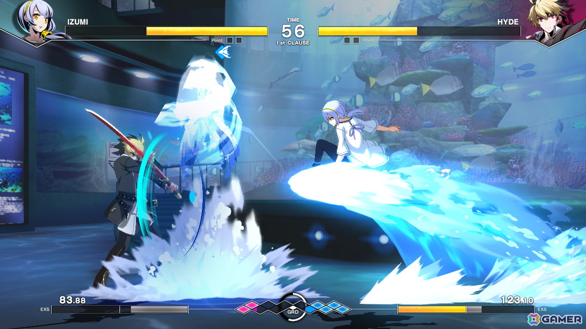 「UNI2」のDLCキャラクター「イズミ」が配信開始！シャボン玉や水流など水の力＜エレフィ＞を自在に操るテクニカルなキャラクターの画像6