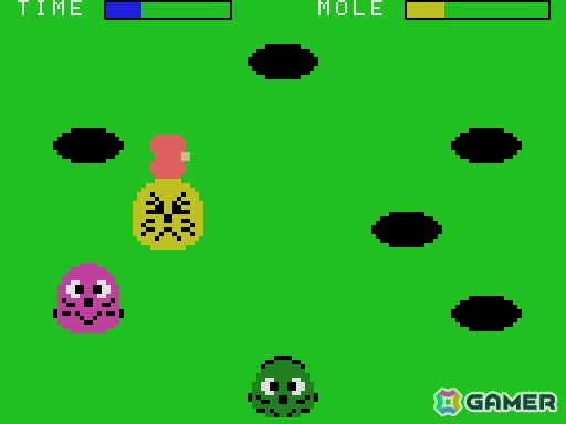 ひと味違ったもぐらたたきゲームが楽しめる「MOLE（MSX版）」がプロジェクトEGGにて配信！の画像2