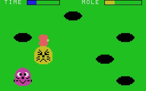 ひと味違ったもぐらたたきゲームが楽しめる「MOLE（MSX版）」がプロジェクトEGGにて配信！