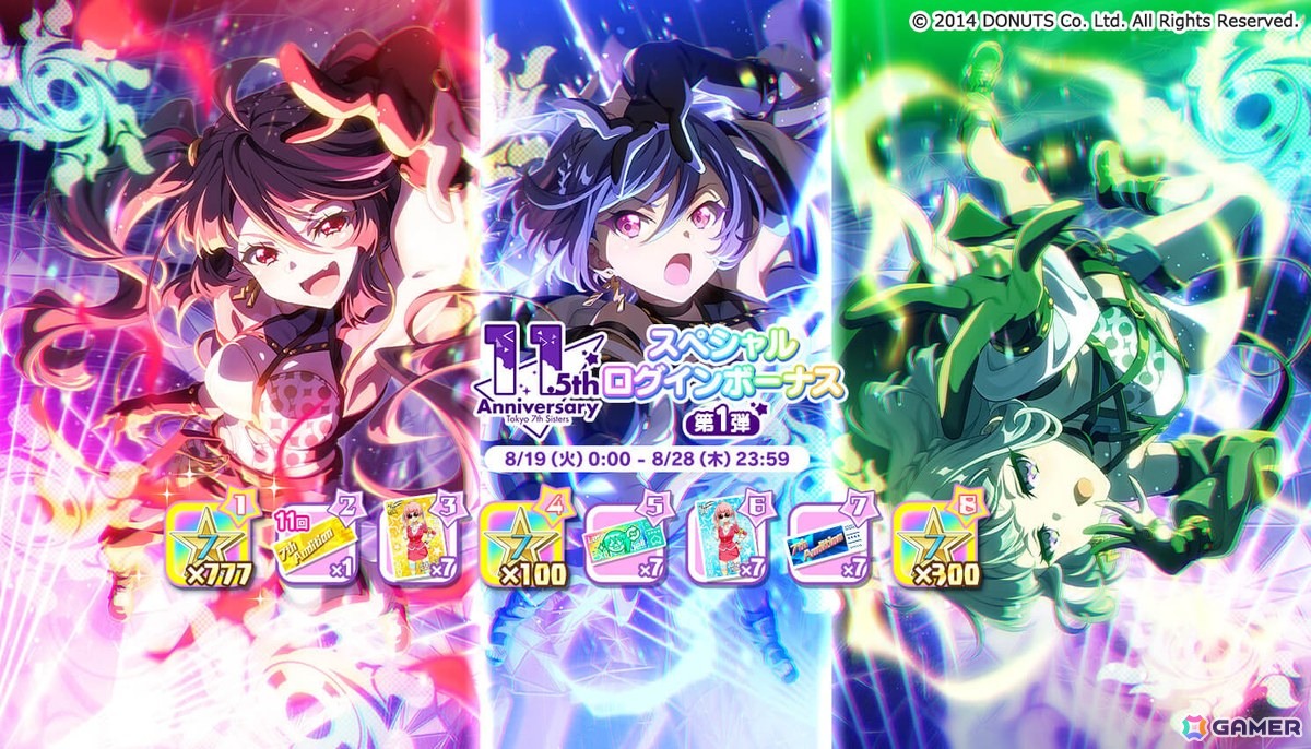 Tokyo 7th シスターズ」11.5周年でEPISODE 2053のメインエピソード新章