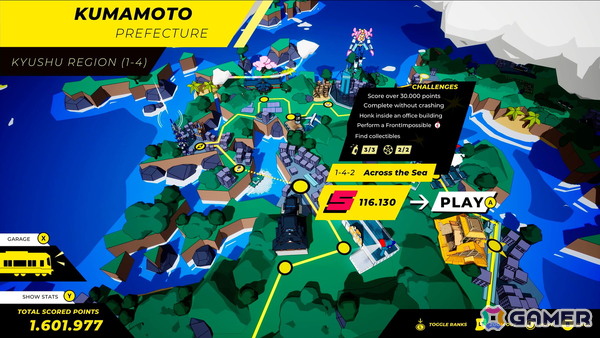 近未来の日本を舞台にしたハイテンポアクションゲーム「Denshattack!」が2026年初頭に配信！電車でスリリングなトリックを決めようの画像11