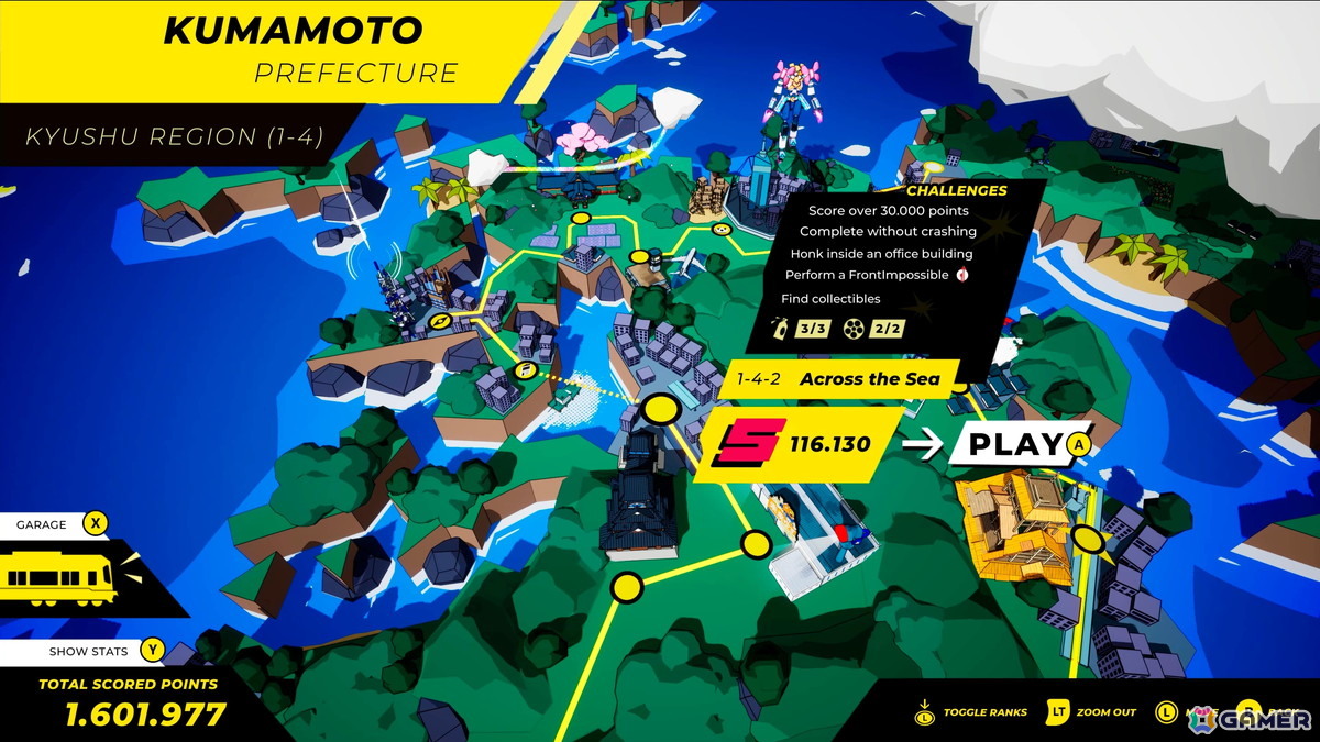近未来の日本を舞台にしたハイテンポアクションゲーム「Denshattack!」が2026年初頭に配信！電車でスリリングなトリックを決めようの画像