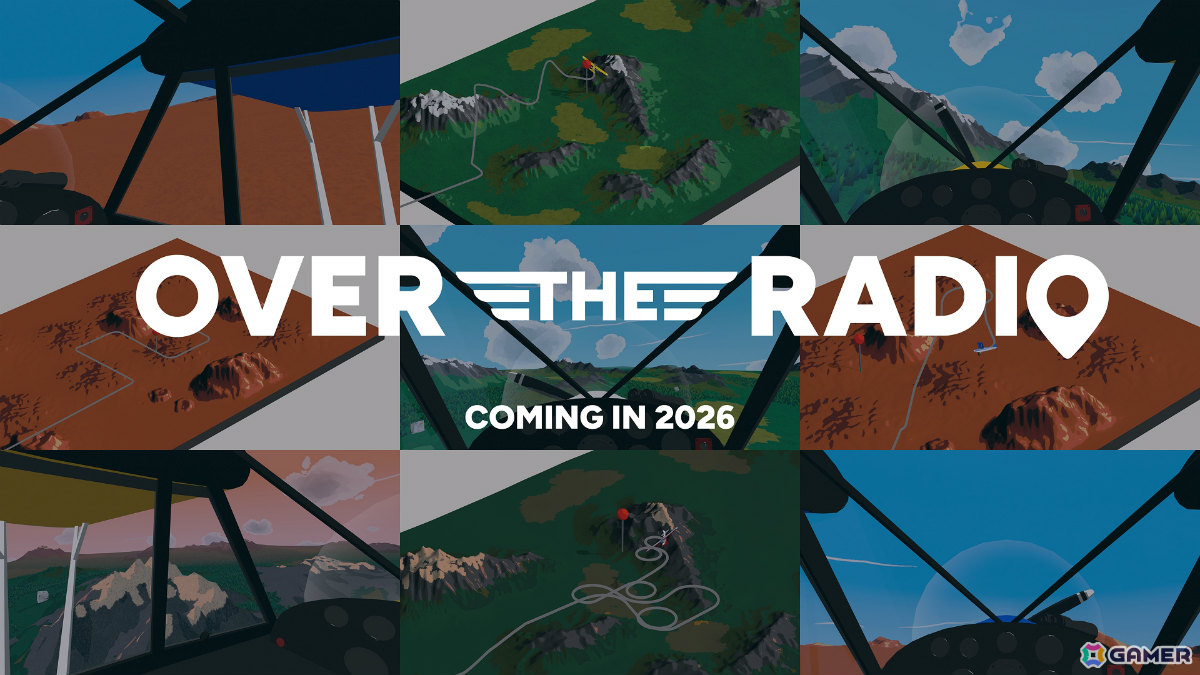 2人協力フライトゲーム「Over the Radio」プレイヤー同士の掛け合いをテーマにしたトレーラーが初公開！の画像5
