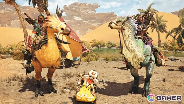「モンスターハンターワイルズ」と「FFXIV」のコラボコンテンツが9月末に登場！オメガ・プラネテスがモンスターとして追加、チョコボやサボテンダーも登場の画像6