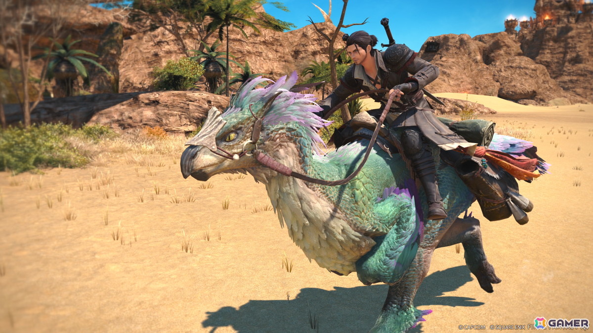 「FFXIV」に護竜アルシュベルドが降臨!10月上旬に「モンスターハンターワイルズ」の世界観を楽しめるクロスオーバーコンテンツが公開の画像
