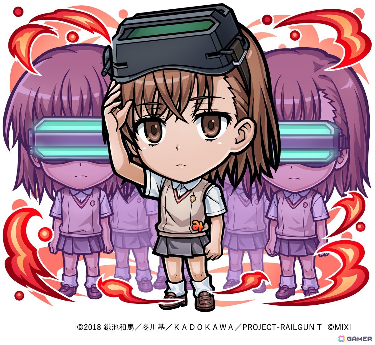 火属性 ★6御坂妹（進化後）~CV：ささきのぞみ