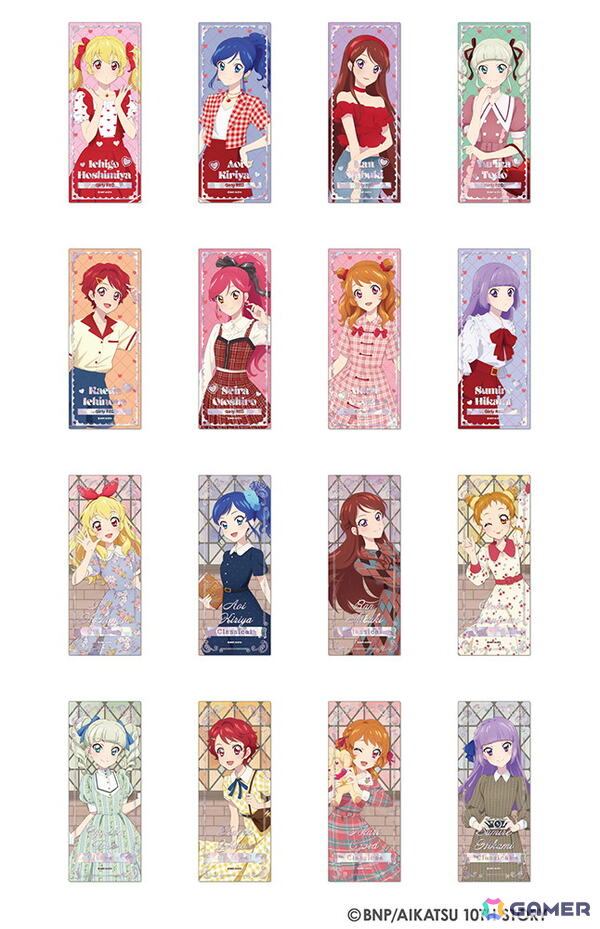 「アイカツ！」ペアごとにお揃いのリボンコーデがかわいい「Link Ribbon」がテーマの新規描き下ろし商品がアニメイト限定で8月23日に発売！の画像4
