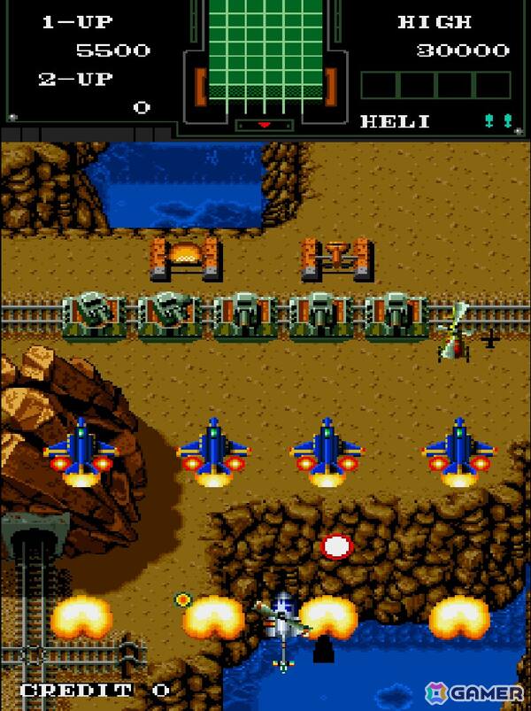 戦闘用ヘリを操り敵国と戦うシューティングゲーム「航空騎兵物語」がアーケードアーカイブス/アーケードアーカイブス2として8月21日に配信！の画像