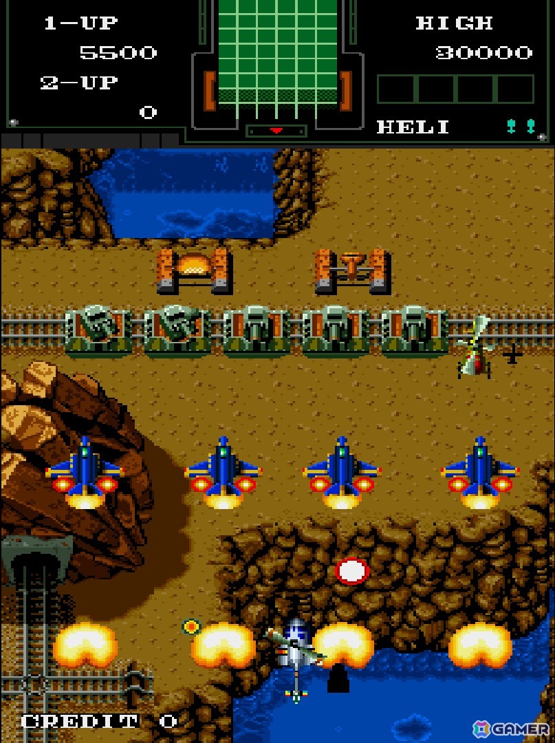 戦闘用ヘリを操り敵国と戦うシューティングゲーム「航空騎兵物語」がアーケードアーカイブス/アーケードアーカイブス2として8月21日に配信！の画像2