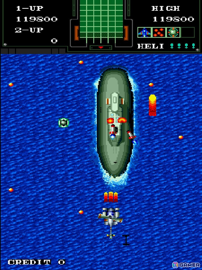 戦闘用ヘリを操り敵国と戦うシューティングゲーム「航空騎兵物語」がアーケードアーカイブス/アーケードアーカイブス2として8月21日に配信！の画像5