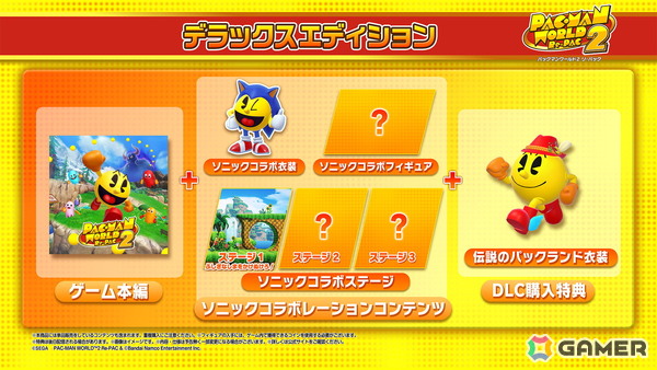 「パックマンワールド2 リ・パック」で「ソニック」とのコラボDLCが今冬配信！パックマンがグリーンヒルを駆け抜けるの画像7