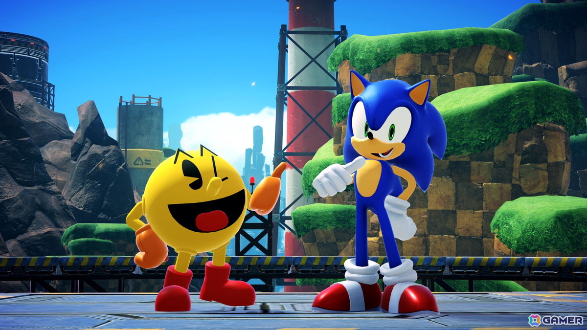 「パックマンワールド2 リ・パック」で「ソニック」とのコラボDLCが今冬配信！パックマンがグリーンヒルを駆け抜けるの画像8
