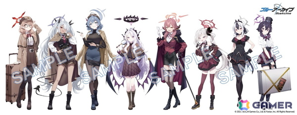 「ブルアカ」の施設周遊型謎解きイベント「凸凹サマーミッション ～運河を抱く巨大モール～」が8月28日より福岡で開催！グッズ販売やラーメンコラボもの画像4