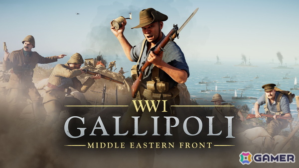 第一次世界大戦の中東戦線が舞台のリアル系マルチプレイFPS「Gallipoli」が2026年にリリース！「Verdun」「Isonzo」などWW1シリーズの4作目の画像1