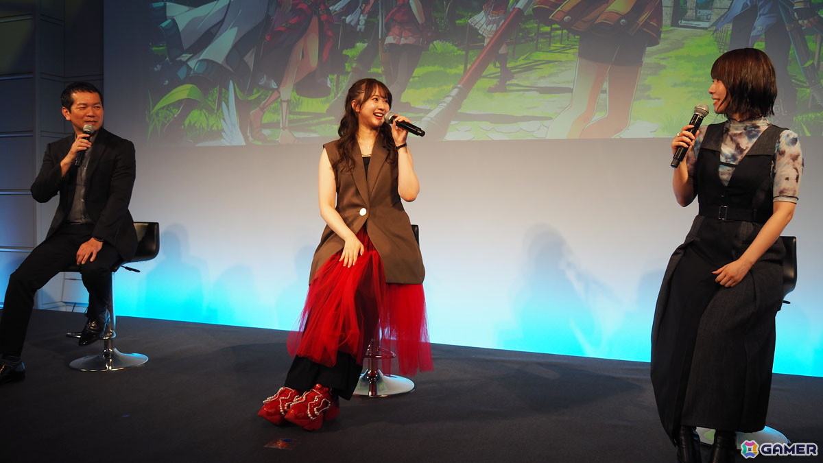 「空の軌跡 the 1st」エステル役・高柳知葉さん、ヨシュア役・藤原夏海さんが登壇したメディアイベント内トークステージをレポート！の画像