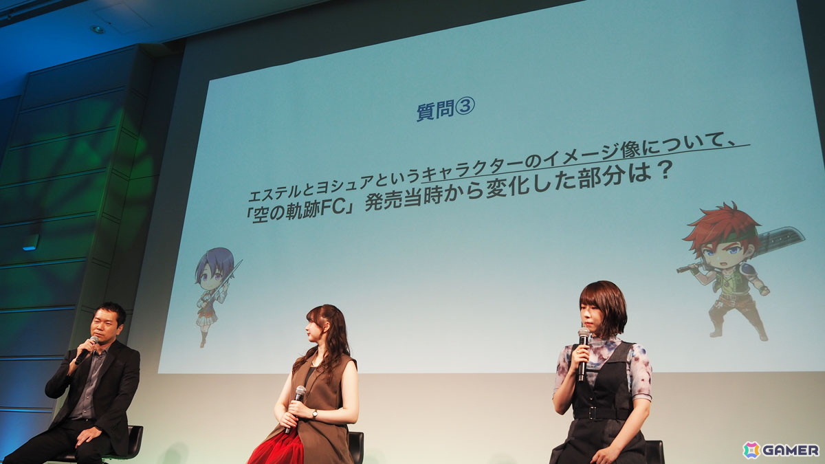 「空の軌跡 the 1st」エステル役・高柳知葉さん、ヨシュア役・藤原夏海さんが登壇したメディアイベント内トークステージをレポート！の画像
