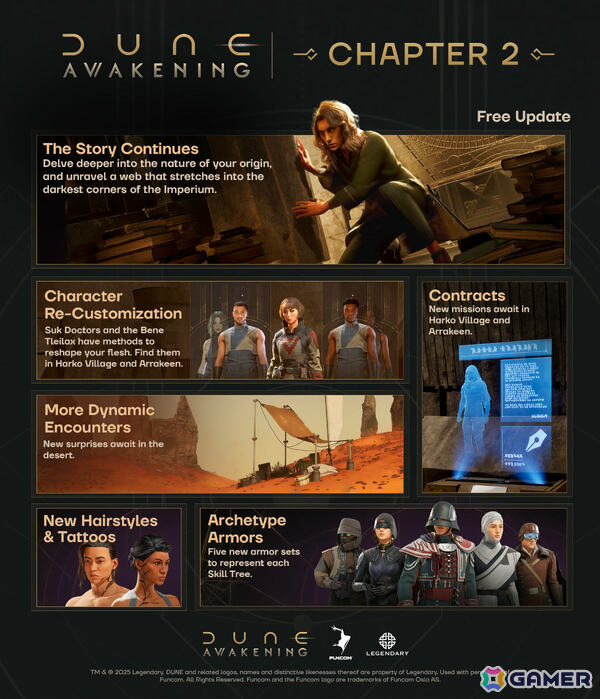 「Dune: Awakening」新たな物語やワールドコンテンツなどを楽しめる無料大型アップデートが9月10日に配信！有料DLC「The Lost Harvest」も同時リリースの画像7
