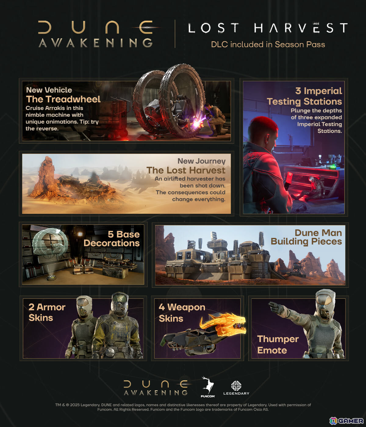 「Dune: Awakening」新たな物語やワールドコンテンツなどを楽しめる無料大型アップデートが9月10日に配信！有料DLC「The Lost Harvest」も同時リリースの画像8