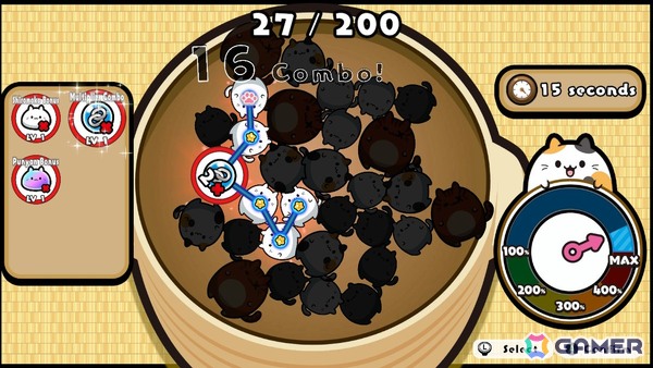 ぷにぷにかわいい猫“ぷにゃん”を繋げる簡単操作の連鎖パズルゲーム「ぷにゃん こねこね」がSwitchで配信！配信記念の30％オフセールもの画像3