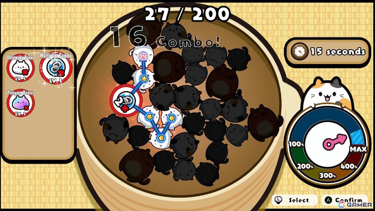 ぷにぷにかわいい猫“ぷにゃん”を繋げる簡単操作の連鎖パズルゲーム「ぷにゃん こねこね」がSwitchで配信！配信記念の30％オフセールもの画像