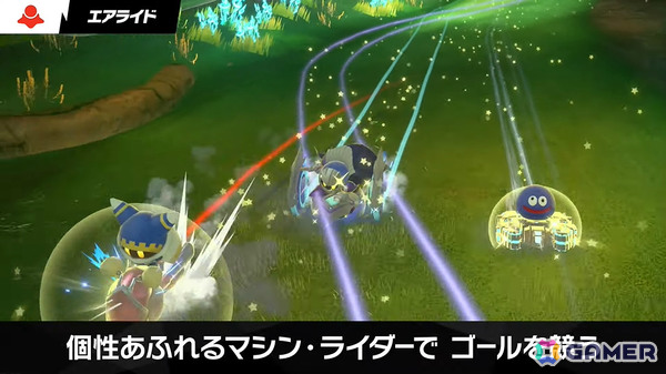 「カービィのエアライダー」デデデ大王やマホロアなど多数のライダーが登場！個性豊かなマシンや必殺ワザ“スペシャル”、最大16人のシティトライアルなど魅力を紹介の画像
