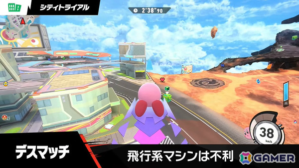 「カービィのエアライダー」デデデ大王やマホロアなど多数のライダーが登場！個性豊かなマシンや必殺ワザ“スペシャル”、最大16人のシティトライアルなど魅力を紹介の画像