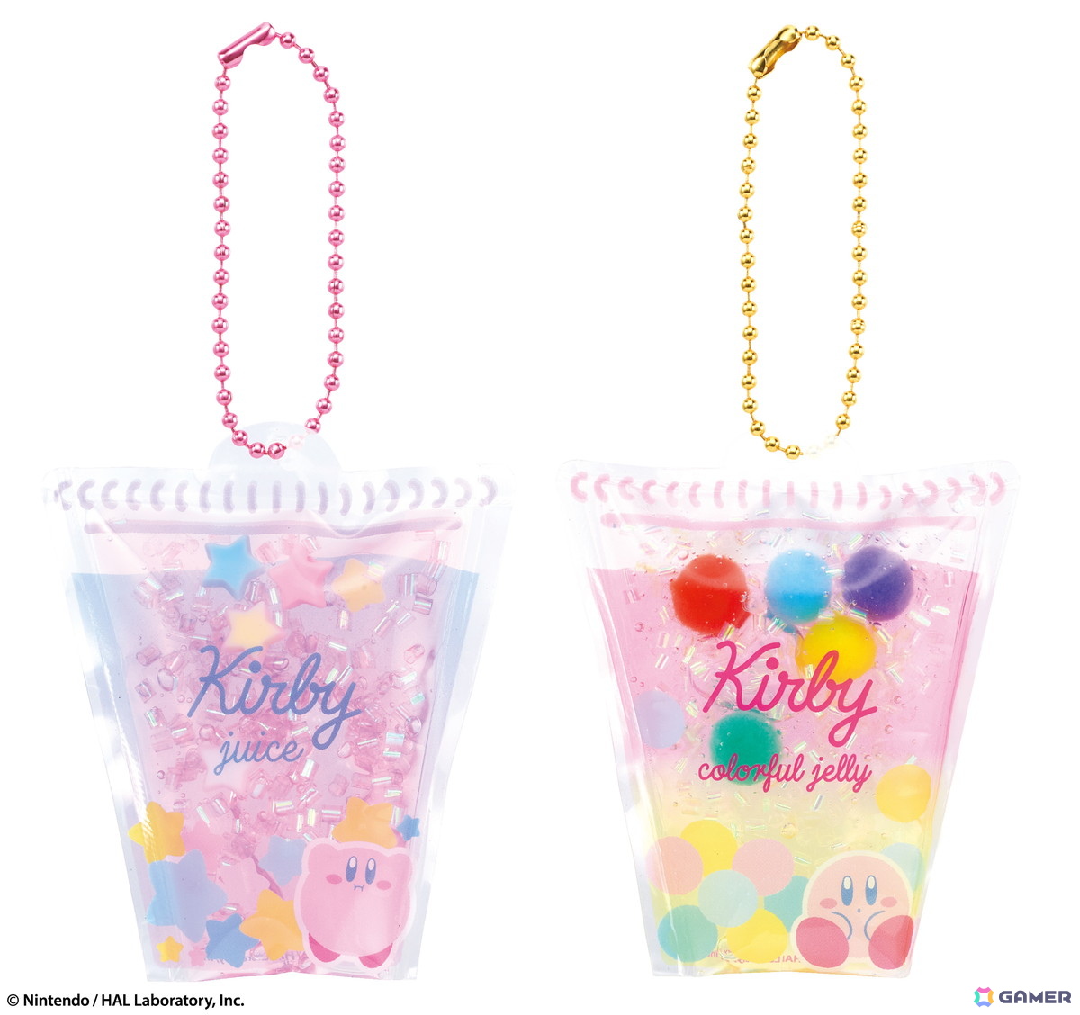 アレンジ自在のぷにぷにチャームを作れる「パウチャーム 星のカービィ