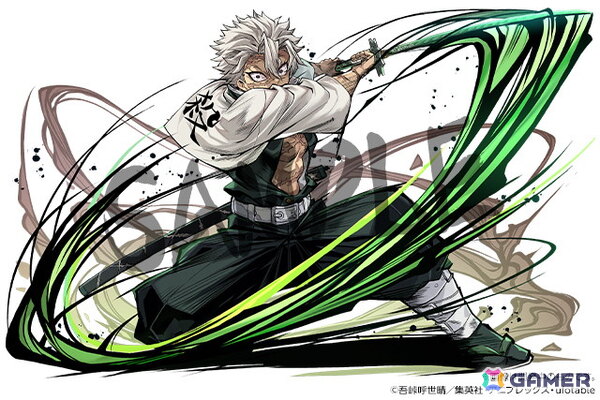 「パズドラ」でアニメ「鬼滅の刃」とのコラボが8月22日より開催！「冨岡義勇＆竈門炭治郎」「時透無一郎＆甘露寺蜜璃」などセットで描かれた新キャラもの画像4