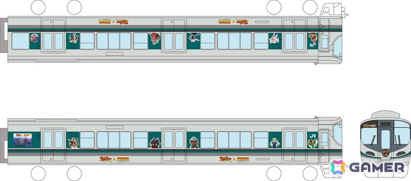 「ストリートファイター」のキャラをラッピングした列車が8月29日より万葉まほろば線を中心に運行！の画像2