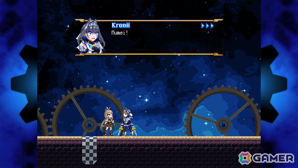 ホロライブEnglishのオーロ・クロニーさんを主人公とした横スクロールアクション「Chrono Gear: Warden of Time」の発売日が9月12日に決定！の画像