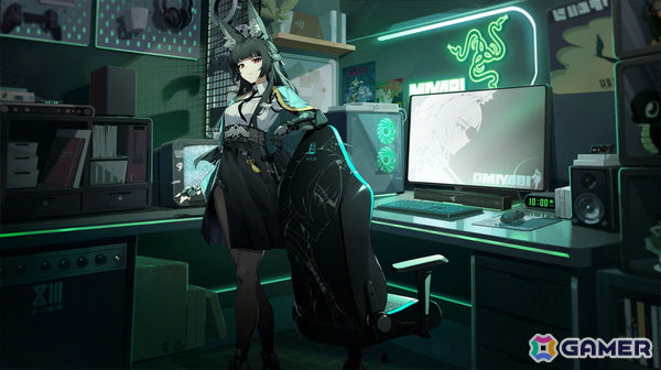 Razerより「ゼンレスゾーンゼロ」初の公式周辺機器コレクションが登場！雅をモチーフにしたチェア、キーボード、マウス、マウスパッドがラインナップの画像1