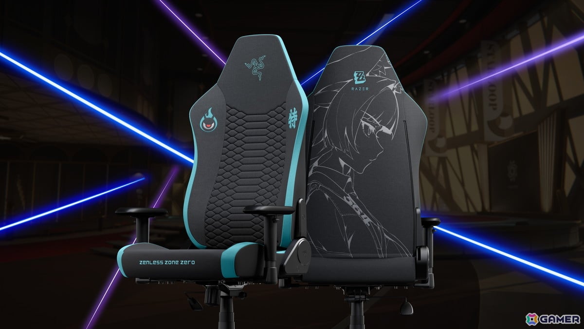 Razerより「ゼンレスゾーンゼロ」初の公式周辺機器コレクションが登場!雅をモチーフにしたチェア、キーボード、マウス、マウスパッドがラインナップの画像