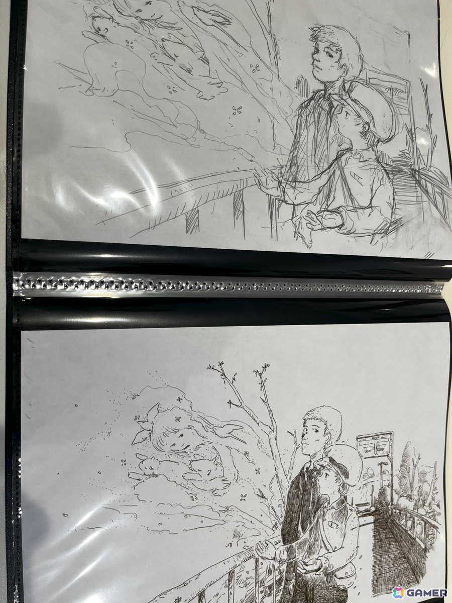 「OU原画展」レポート：パッケージ版の発売を控えた唯一無二のアドベンチャーゲーム、その作品世界に宿る“想いの強さ”を堪能できる展示イベントの画像